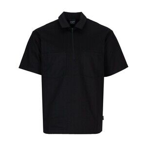 EUROSTAR Short Sleeve Work Shirt -Mens Black 2 XL